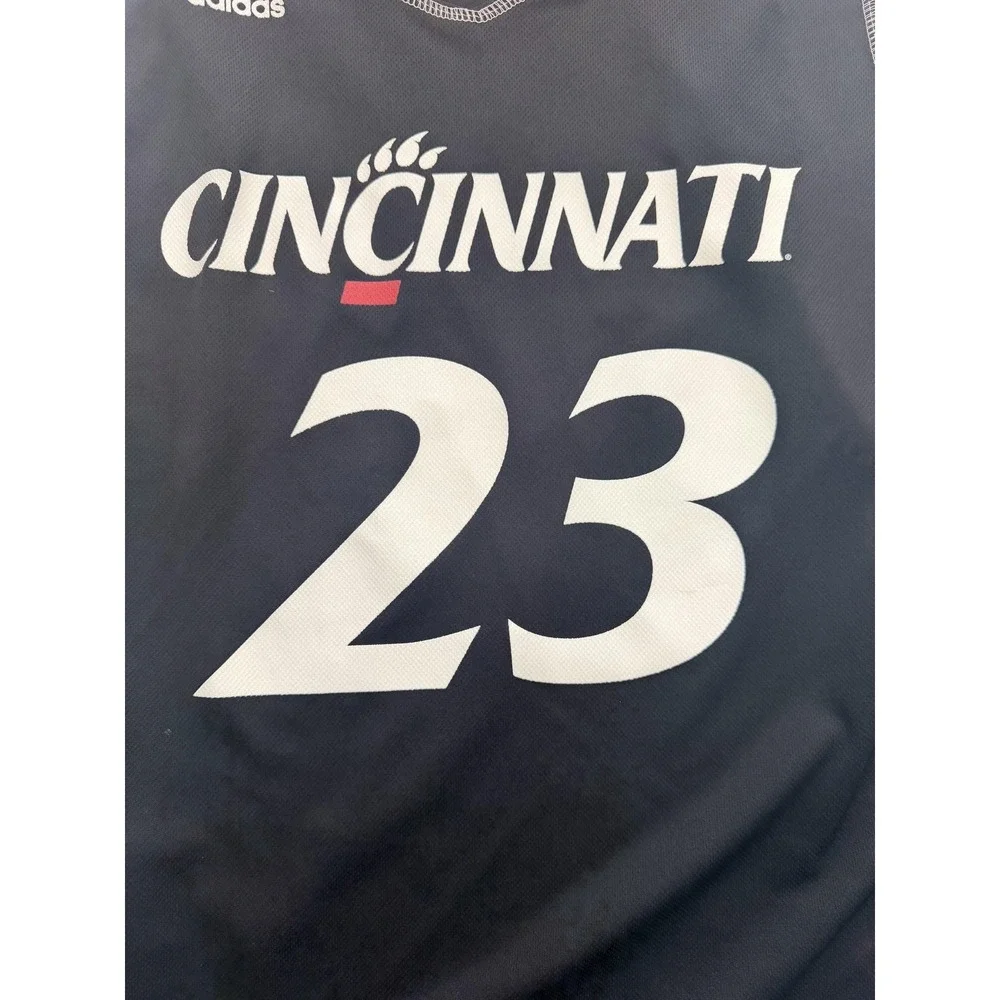 Cincinnati Bearcats Jersey‎ Mens Medium Black NCAA Basketball Adidas 23